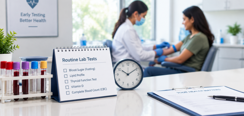 Routine Lab Tests People Commonly Delay and Why Timing Matters
